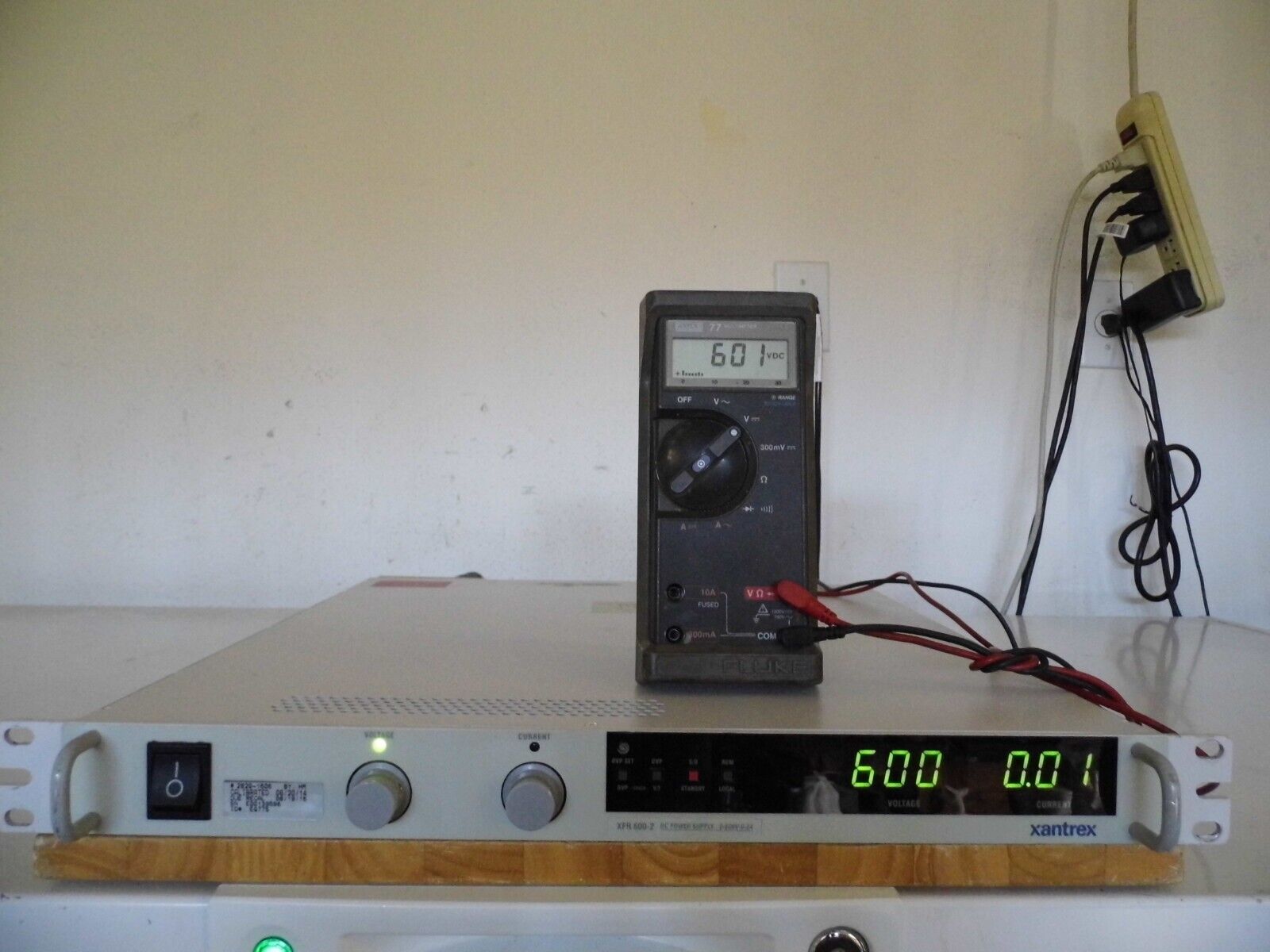 Xantrex XFR600-2 w/GPIB DC programmable power supply Xantrex XFR600-2 w/GPIB DC programmable power supply